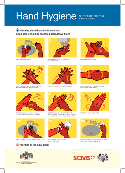 Hand Hygiene. 12 STEPS FOR EFFECTIVE HAND WASHING | medbox.org